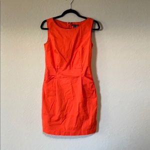 Structured, mid thigh dress